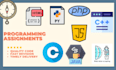 do your python, c, cpp, java, jpa, javascript project