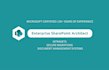 build enterprise sharepoint intranet and document management system