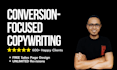 write a sales page copy that converts like crazy