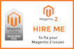 fix any magento 2 or hyva theme issues quickly