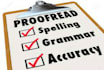 proofread and edit any documents