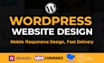 create mobile friendly wordpress website design