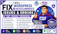 fix woocommerce issues and wordpress issues