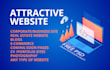 create an attractive website