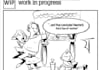 create a large panel comic strip
