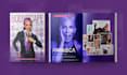 design magazine, brochure, booklet, and layout
