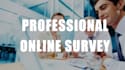 create a professional online survey