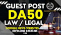 do guest post on high quality lawyer blogs