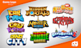 create a stunning logo for games, youtube, and your business