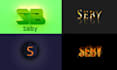 make a text logo