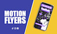 design stunning motion flyers for social media
