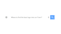 create a search animated logo animation