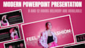 create a modern powerpoint presentation