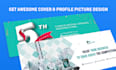 design cover photo or banner for social channels