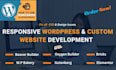 build dynamic custom and wordpress website with beaver builder, oxygen,elementor