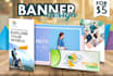 design creative banner ads