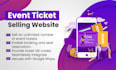 create wordpress event tickets selling website with payment system