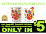 redraw your logo into vector design such as jpeg, ai, cdr, png