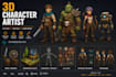 create professional 3d game assets, props, and environments