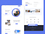 design a responsive website in HTML and CSS