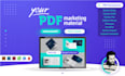 design lead magnet PDF marketing material, brochure, company profile and catalog