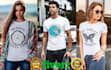 create beautiful t shirt design with mockup