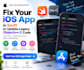 build or fix your ios app in swift, or update legacy objectivec code