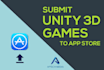 upload your unity 3d games to apple app store