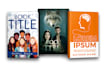 create a book cover or movie poster