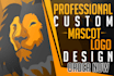 create a custom mascot logo design