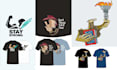 create digital art illustration for t shirts