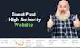 provide guest post on 10 high authority site