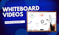 create whiteboard animation, explainer, and animated video