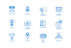 design modern flat custom vector graphic icons