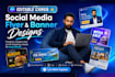 design editable canva flyers, banners, templates and more