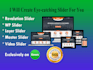 create awesome wp slider, revolution and master slider