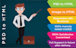 convert psd to responsive html