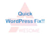 fix website errors and issues
