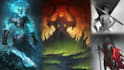 draw fantasy illustrations, concept art, and card game art