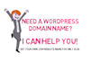 register your wordpress website domain name