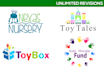 create stunning kids logo