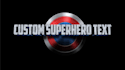 create 4 superhero title intros
