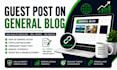 write and publish a guest post on a general blog
