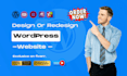 create wordpress elementor website, wordpress shop, business website development