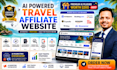 do automated travel affiliate website for passive income