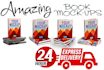 make amazing book mock ups