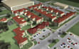 do landscape design of site plan from google maps