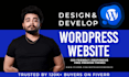 develop a wordpress website design with elementor, acf, or elementor pro