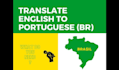 translate english to portuguese