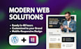 create a minimal, elegant website for startups